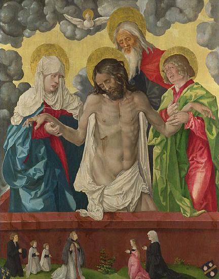 Hans Baldung Grien The Trinity and Mystic Pieta Sweden oil painting art